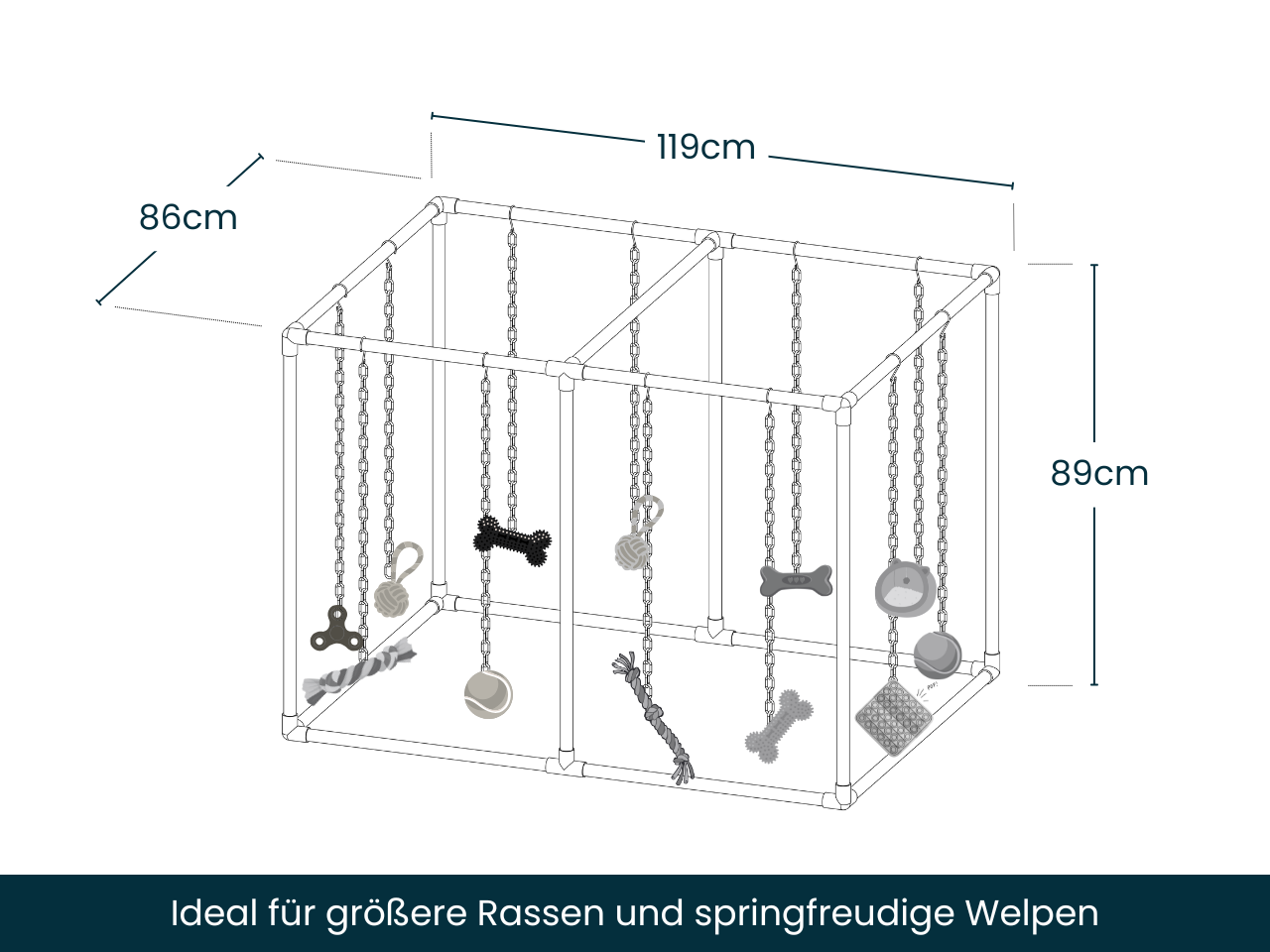 Welpen-Spielparcours - Explore